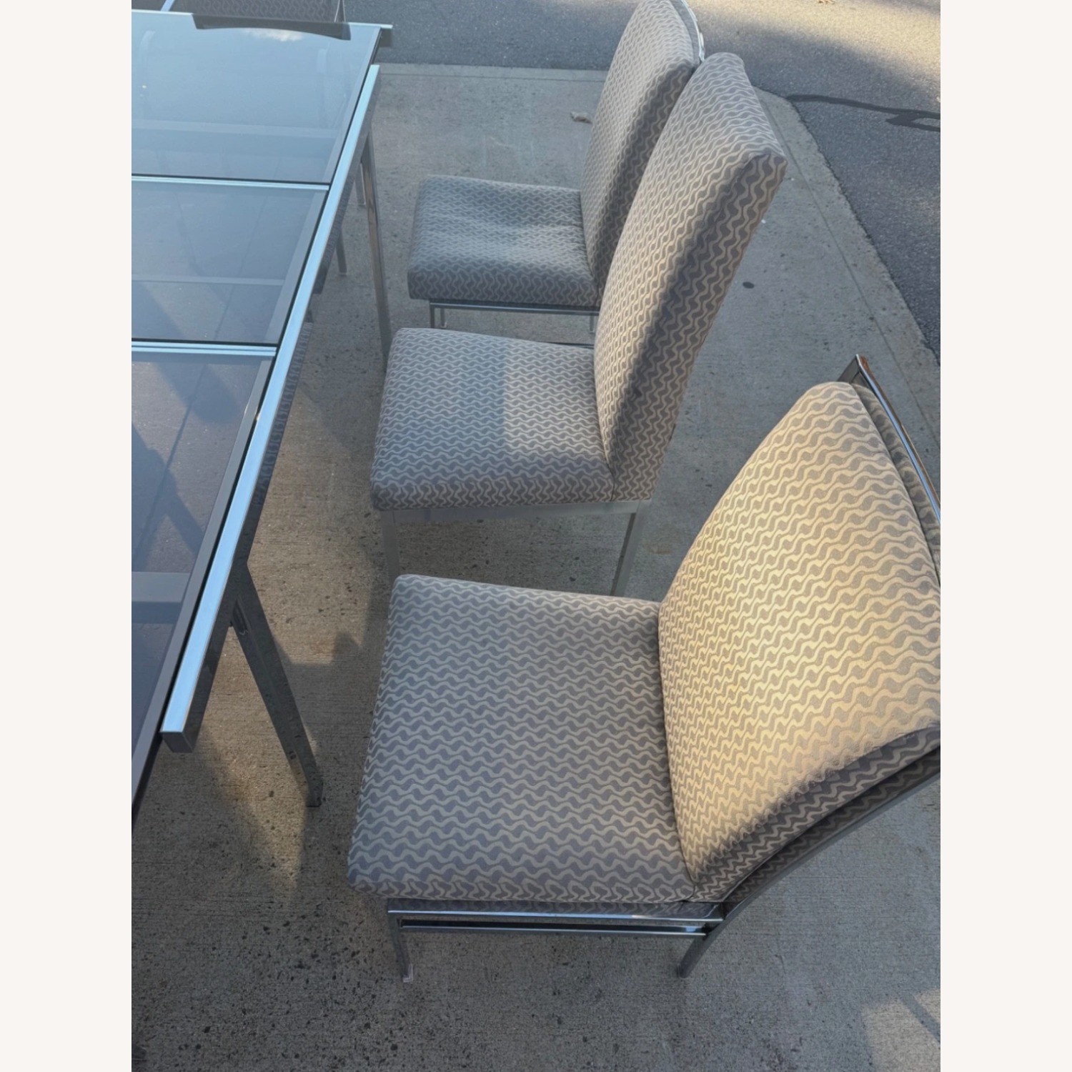 Pierre Cardin Silver Glass Dining Sets - image-12