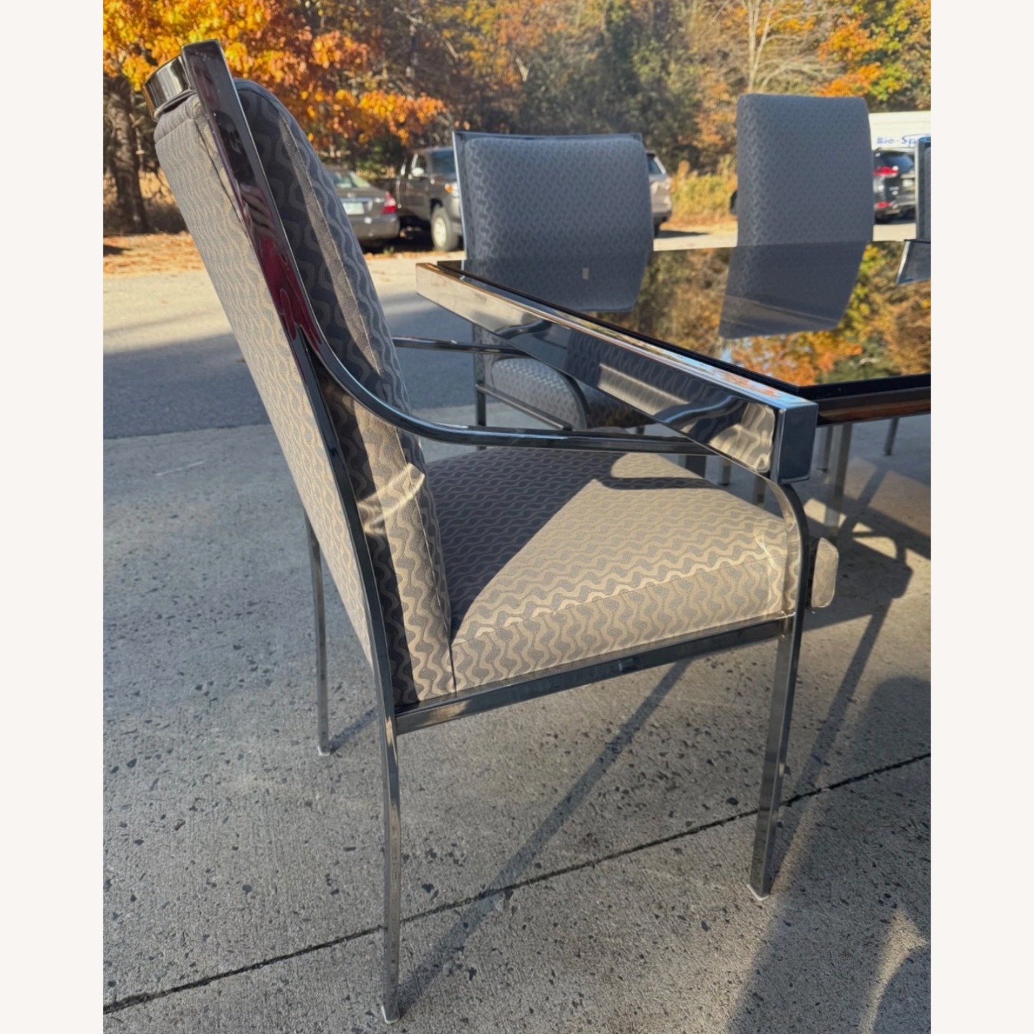 Pierre Cardin Silver Glass Dining Sets - image-9