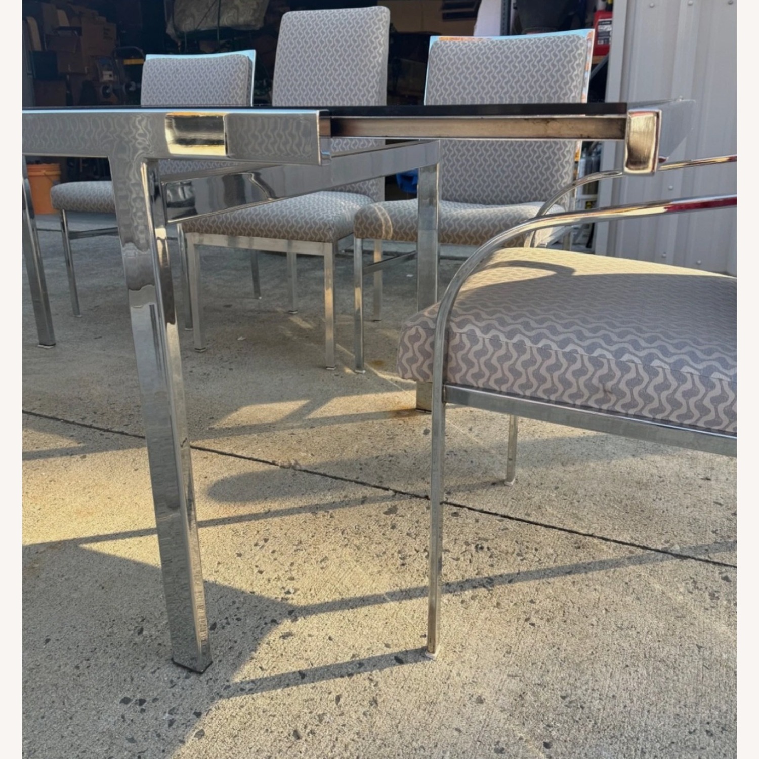 Pierre Cardin Silver Glass Dining Sets - image-10