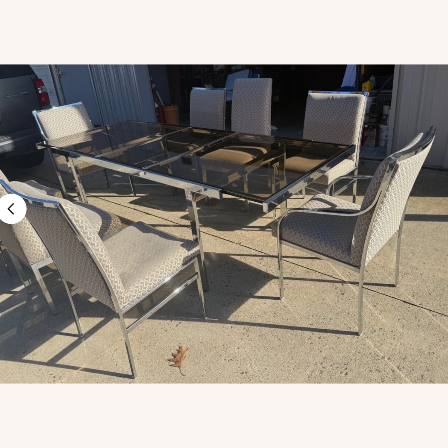 Pierre Cardin Silver Glass Dining Sets - image-6