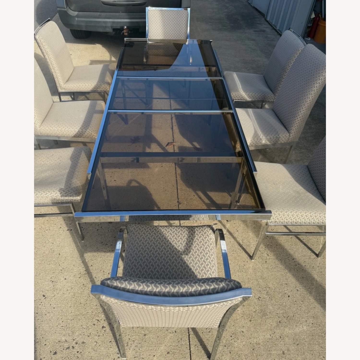 Pierre Cardin Silver Glass Dining Sets - image-3