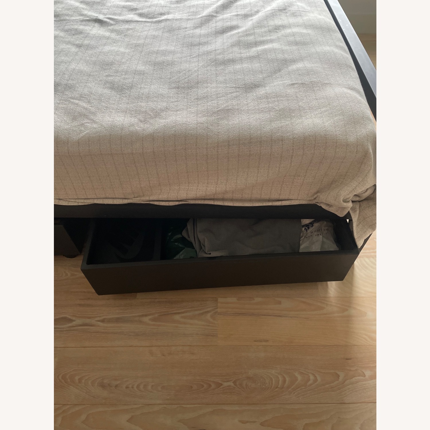 Room & Board Parson Black Metal Queen Bed - image-7