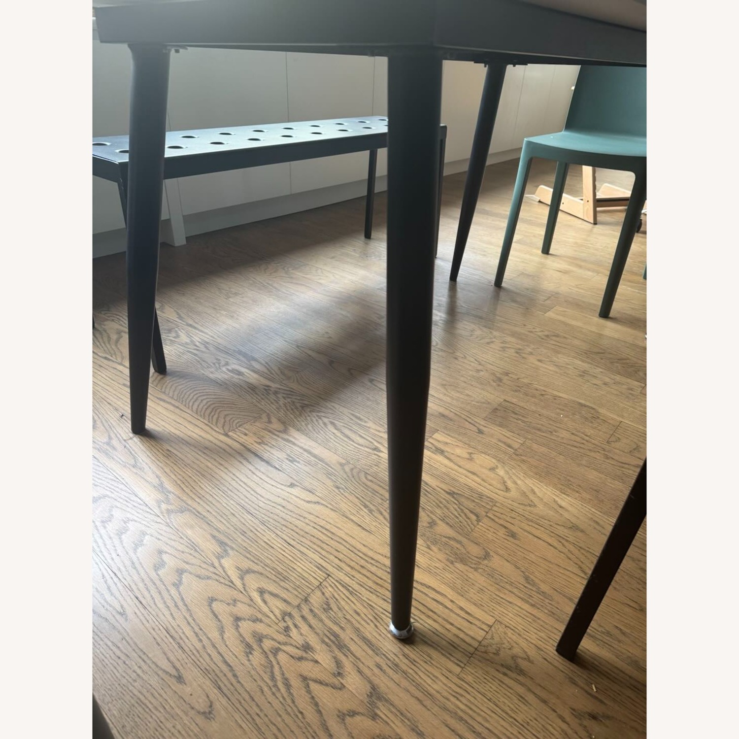 Wayfair White Glass Dining Table - image-3