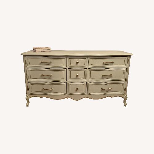 Used Vintage Dixie 9-Drawer Dresser in Sage Green for sale on AptDeco