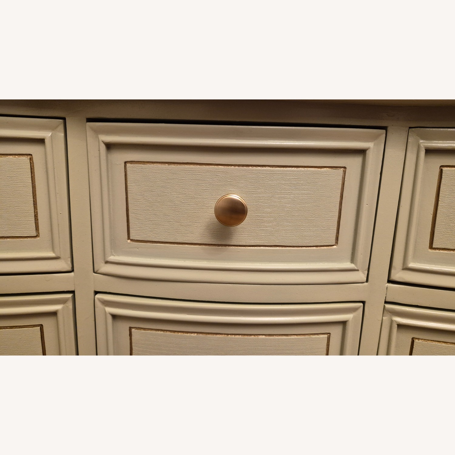 Vintage Dixie 9-Drawer Dresser in Sage Green - image-7