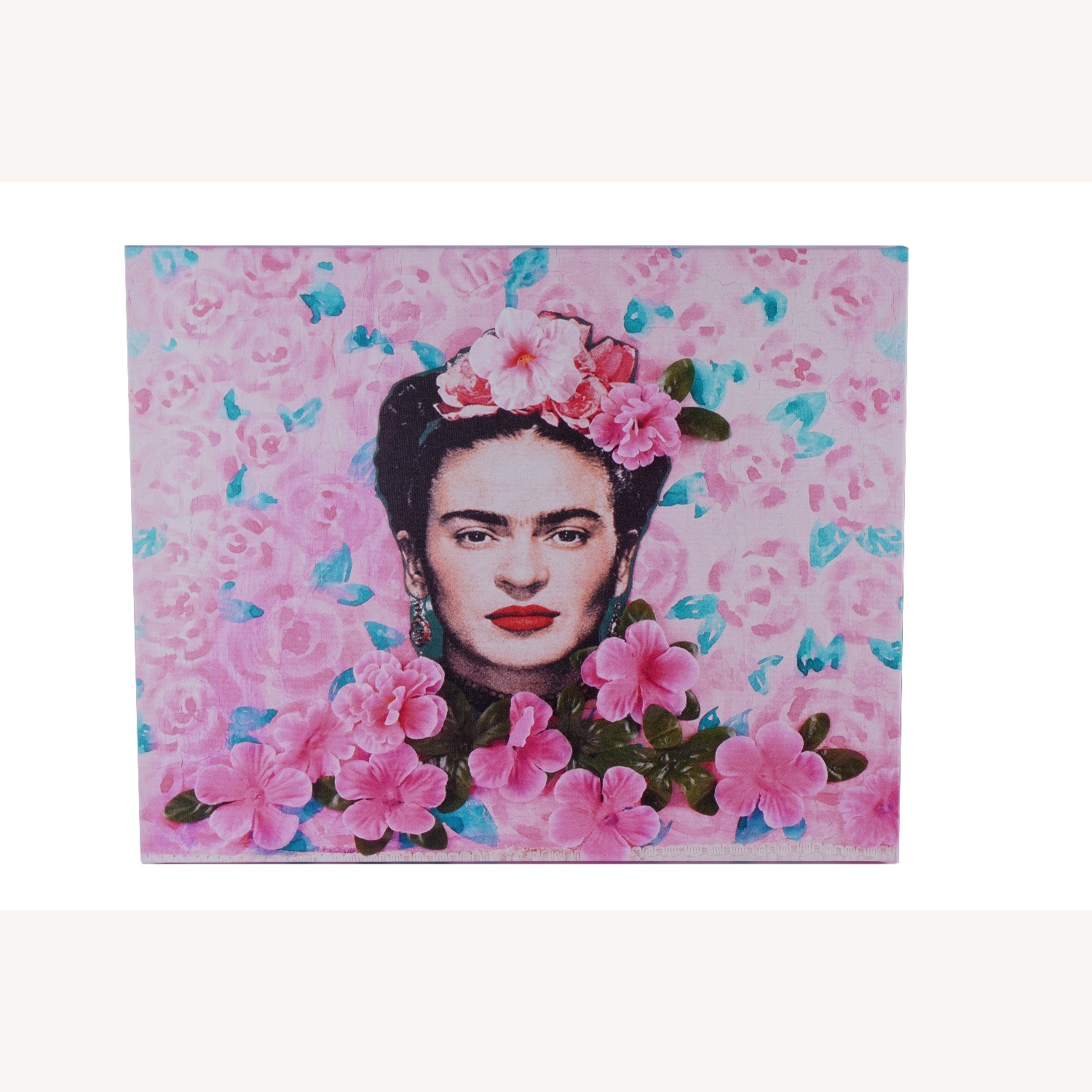 Vintage/Antique Finds Yes Pink Wood Wall Art - image-1