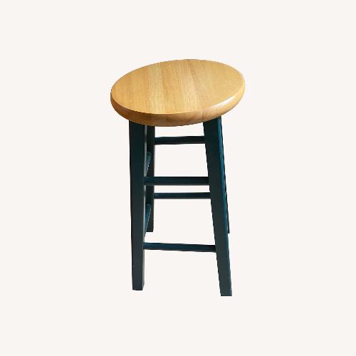 Used Green Wood Stools for sale on AptDeco