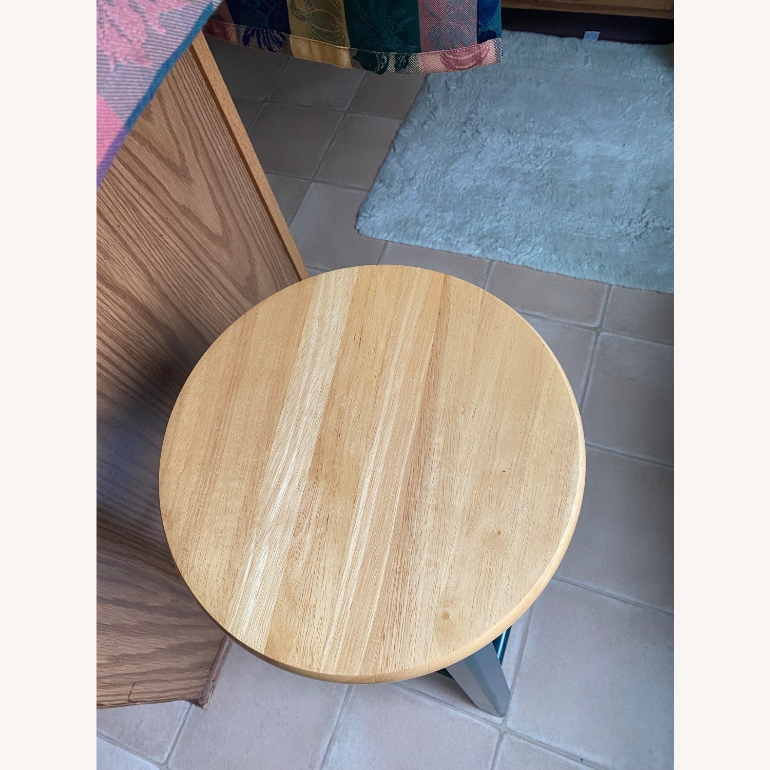 Green Wood Stools - image-4