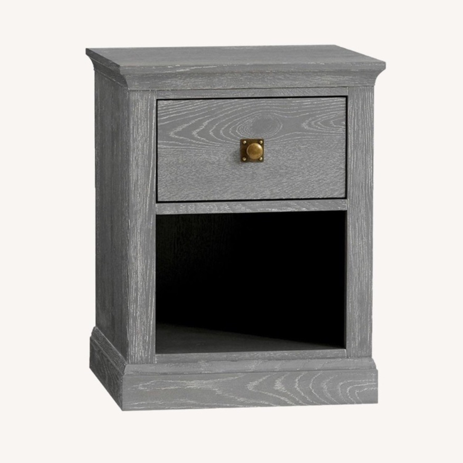 Pottery Barn Kids Dark Gray Wood Nightstands - image-2