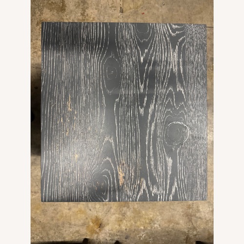 Used Pottery Barn Kids Dark Gray Wood Nightstands for sale on AptDeco