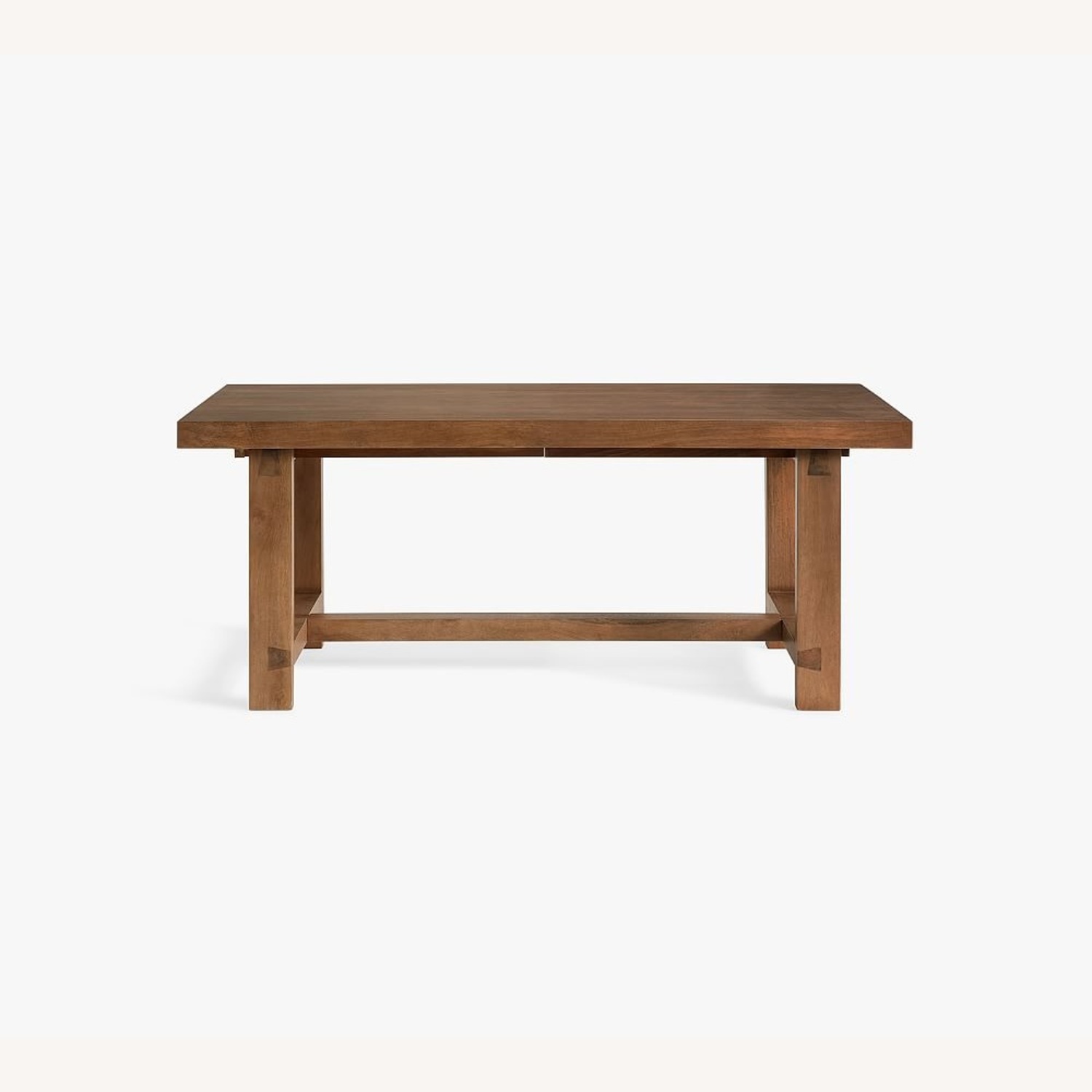 Pottery Barn Reed Dark Brown Wood Dining Table - image-7