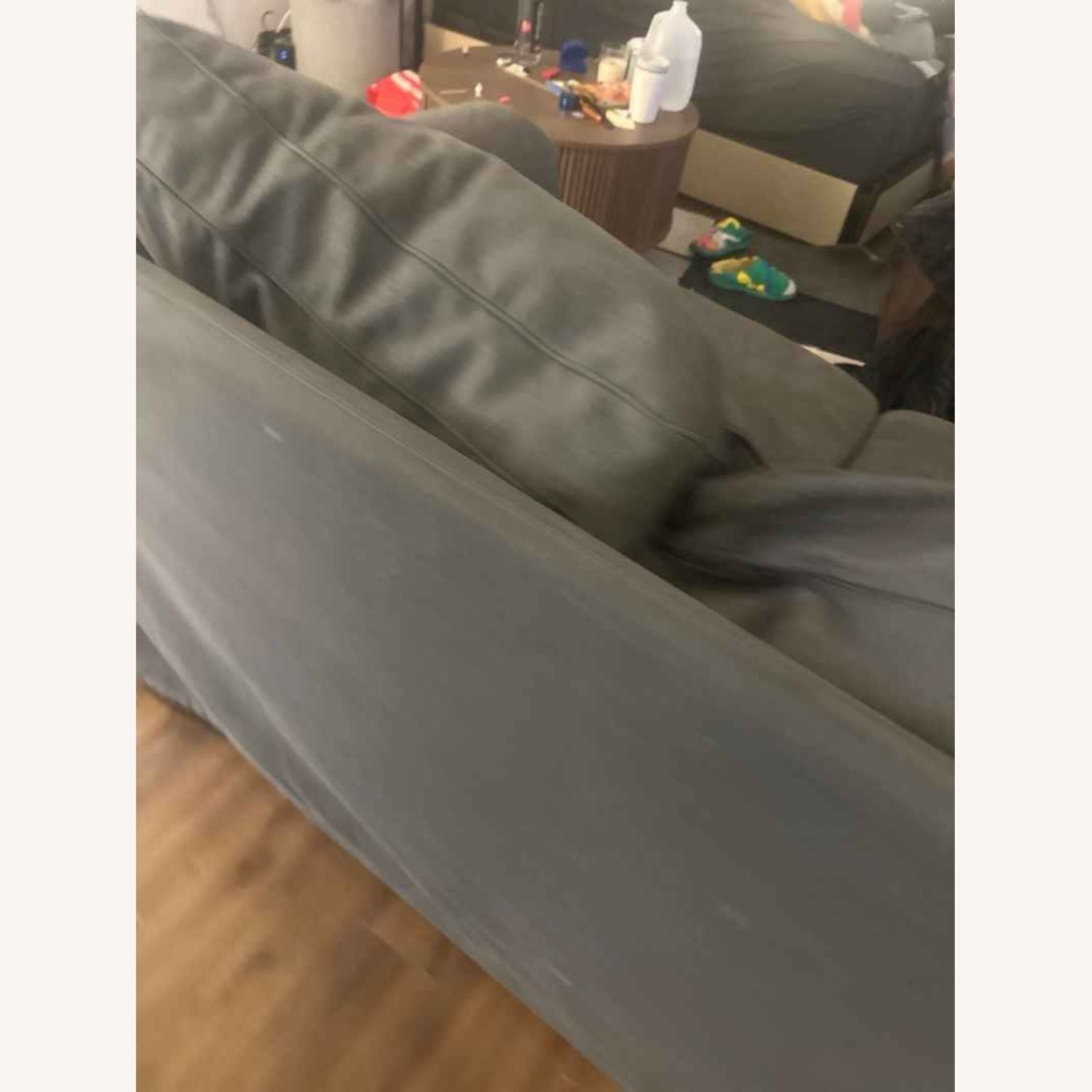 IKEA Uppland Dark Gray Slipcovered Sofa - image-6