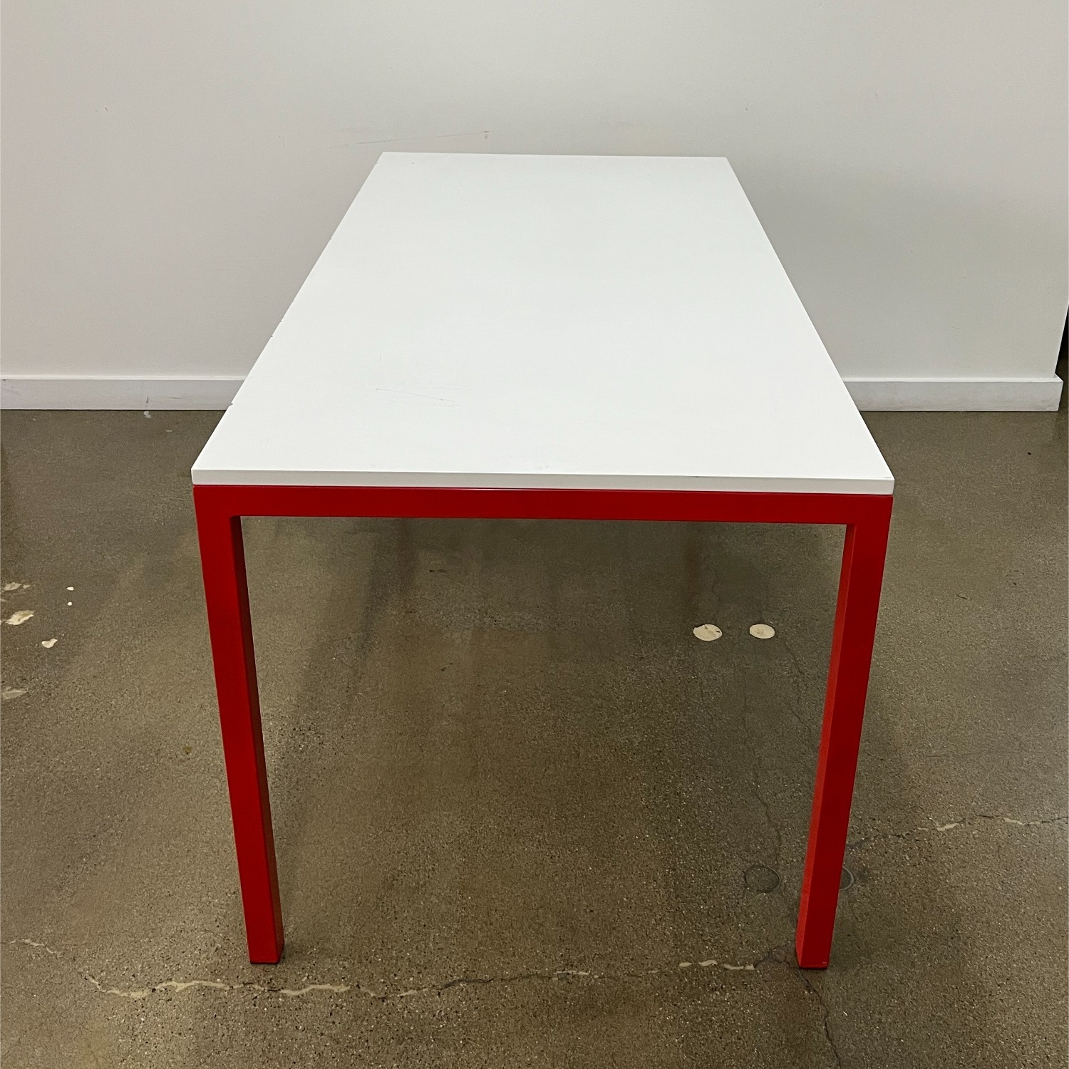 Room & Board Red Steel Dining Table - image-3