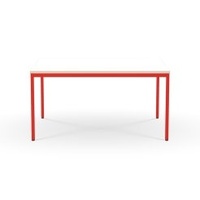 Room & Board Red Steel Dining Table
