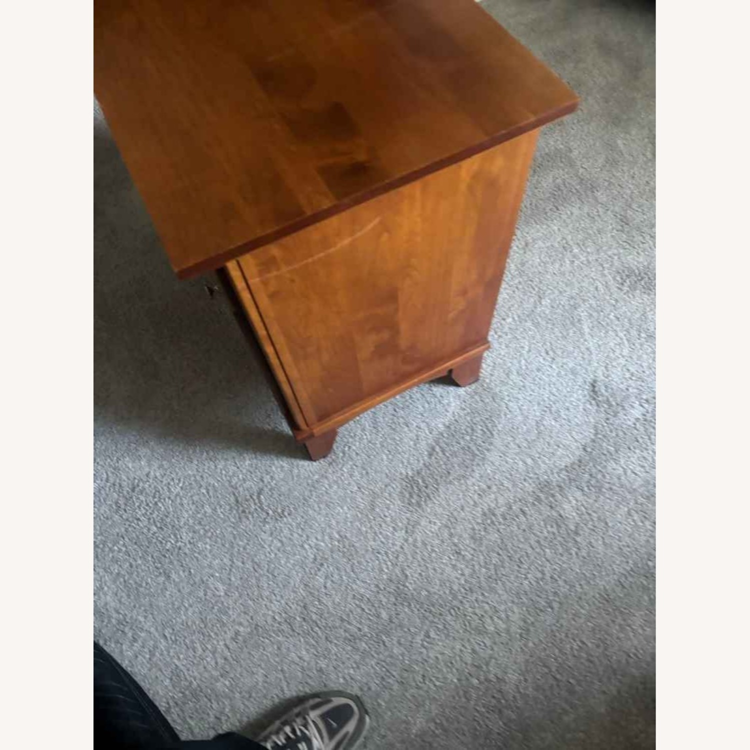 Pine Wood Nightstand  - image-12