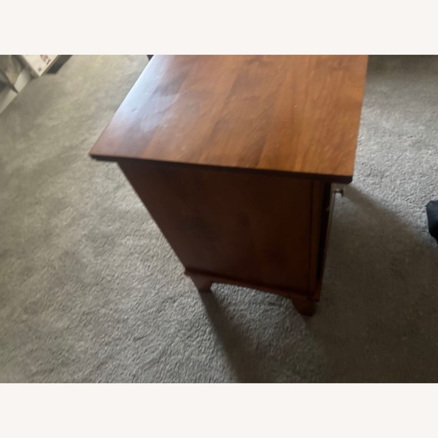 Pine Wood Nightstand  - image-11
