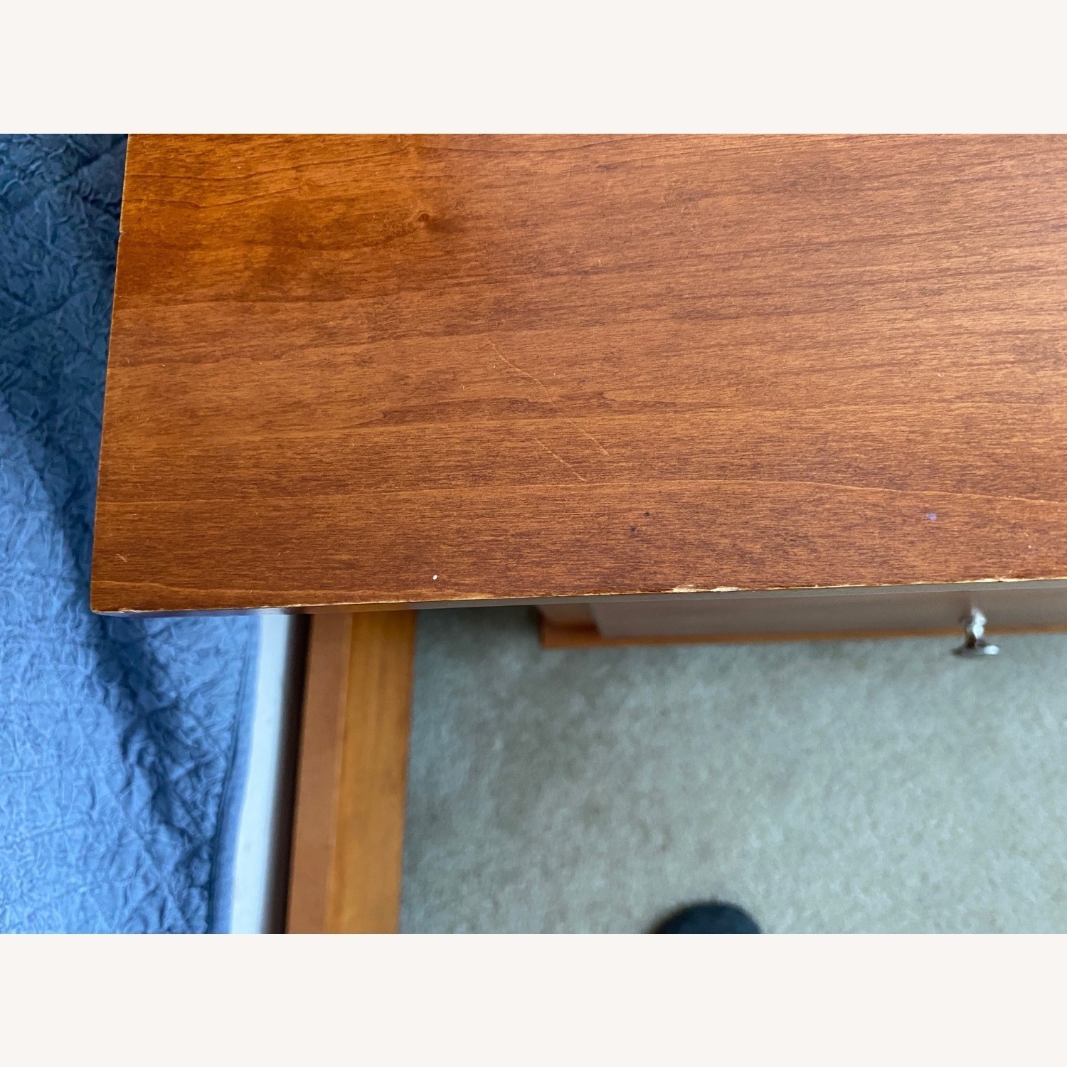 Pine Wood Nightstand  - image-4
