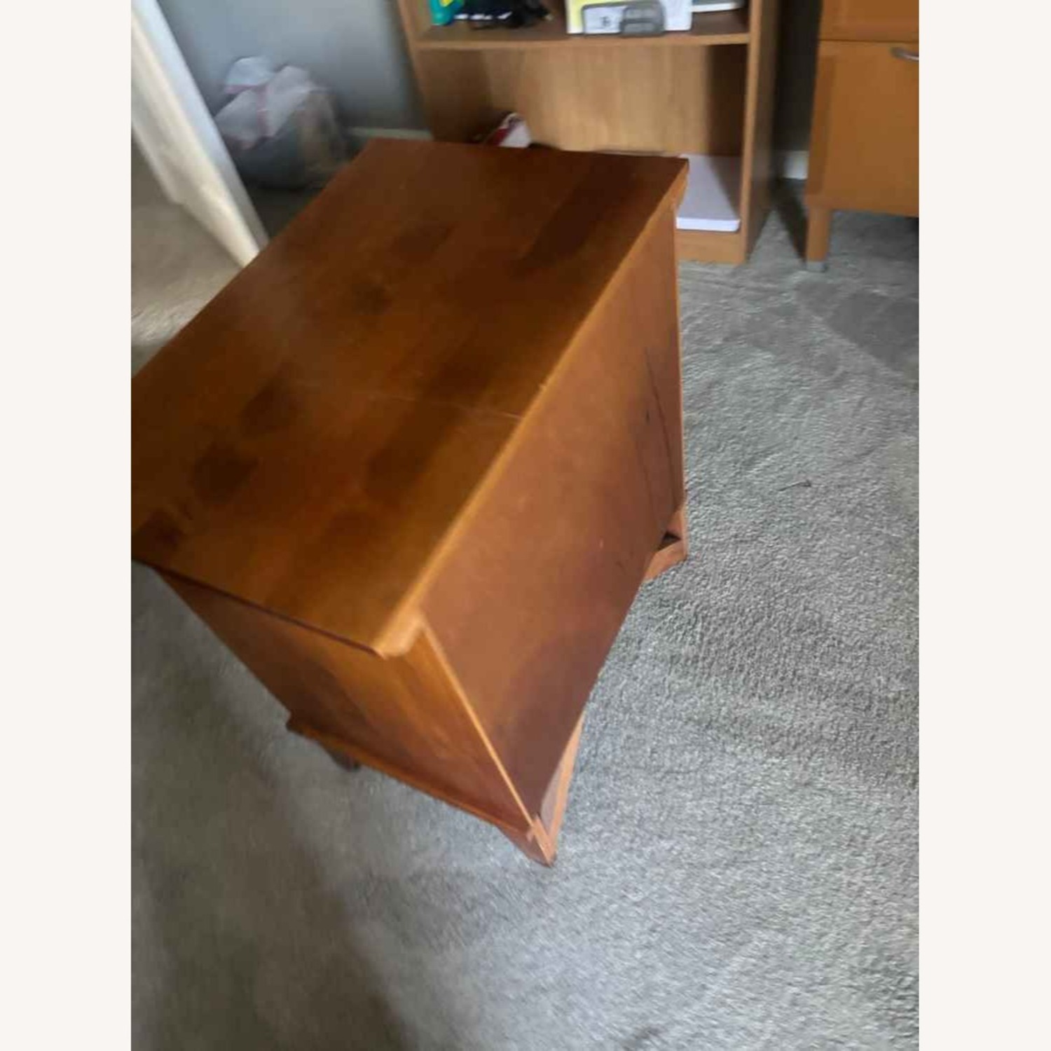 Pine Wood Nightstand  - image-10