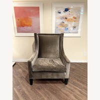 HD Buttercup Dark Gray Armchair