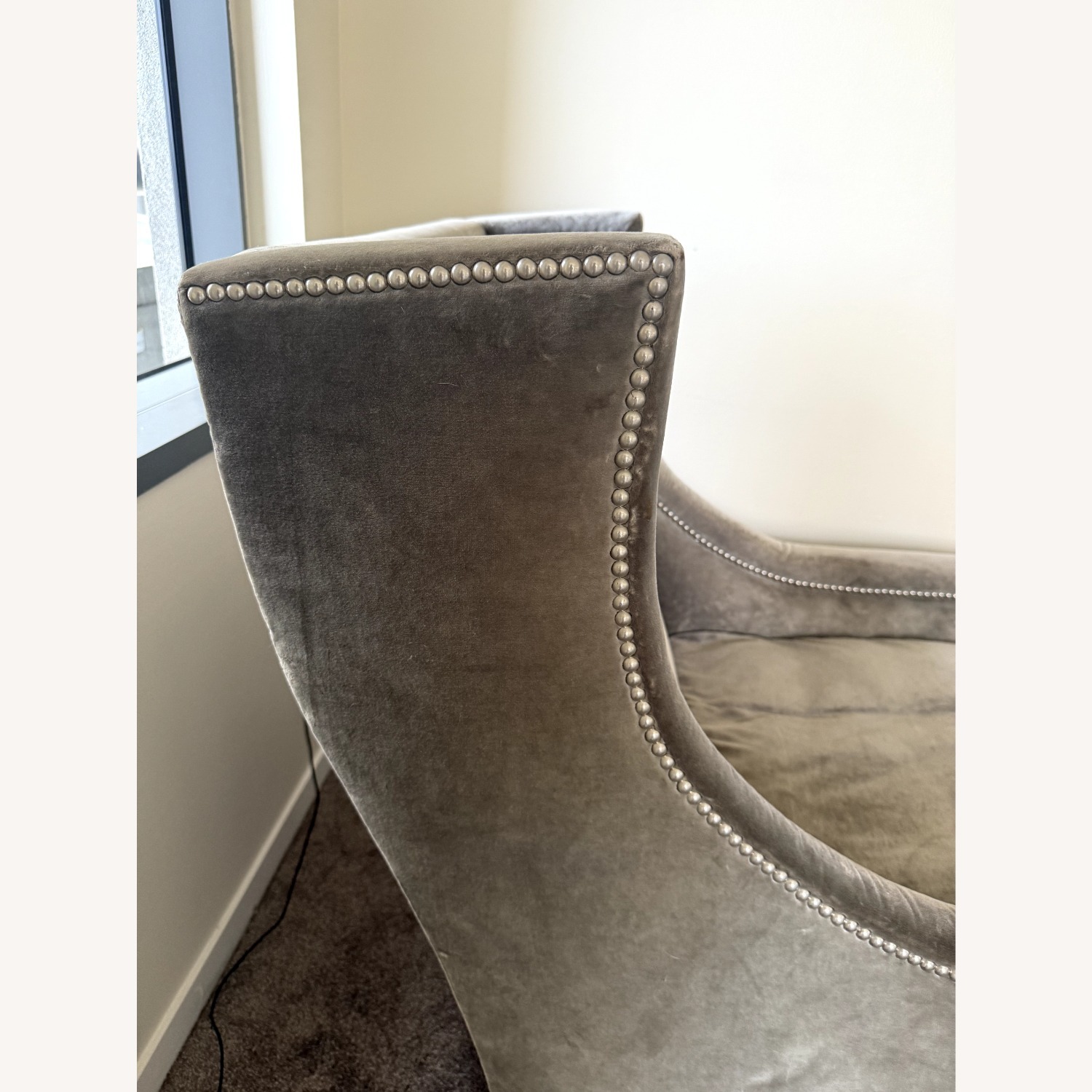 HD Buttercup Dark Gray Armchair - image-4