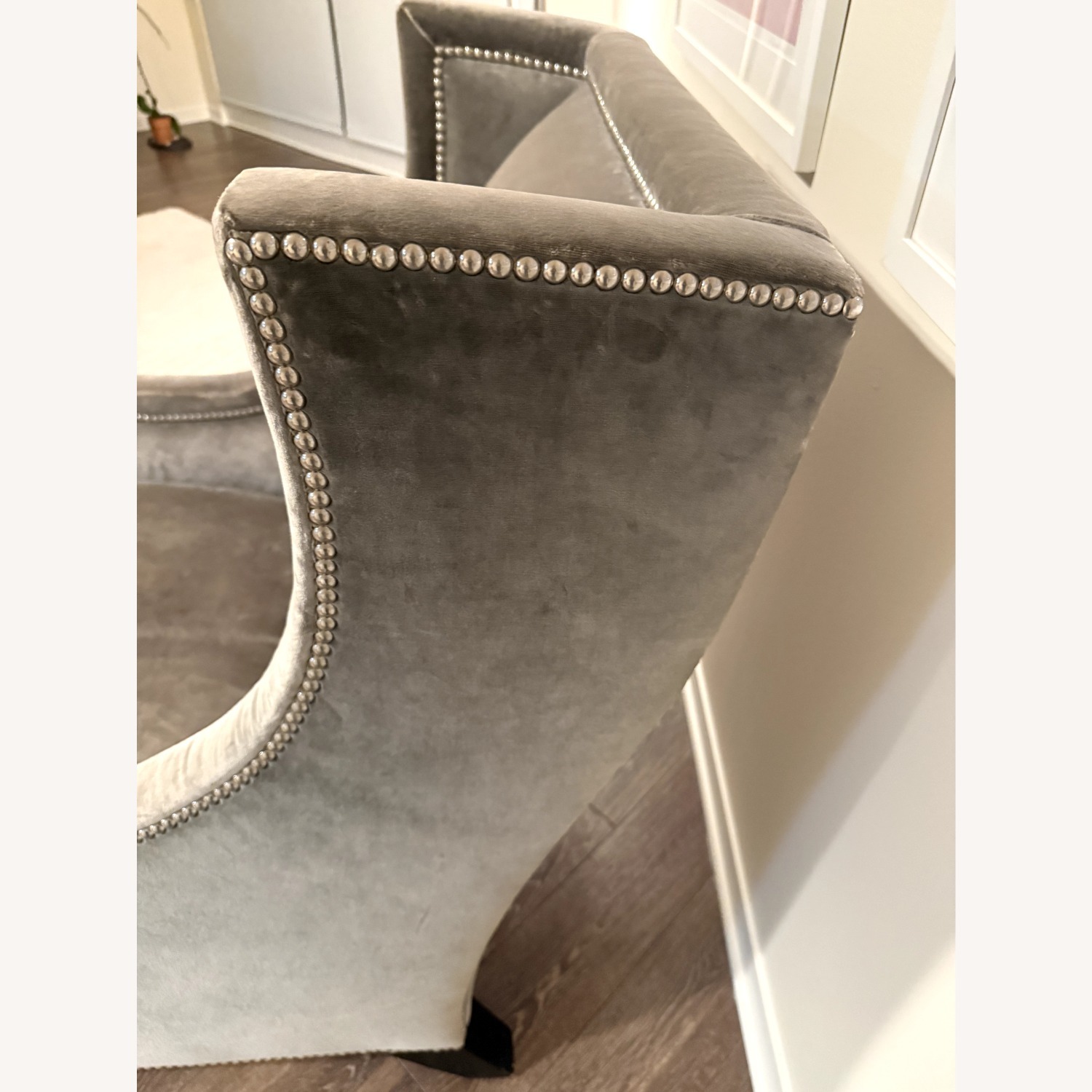 HD Buttercup Dark Gray Armchair - image-3