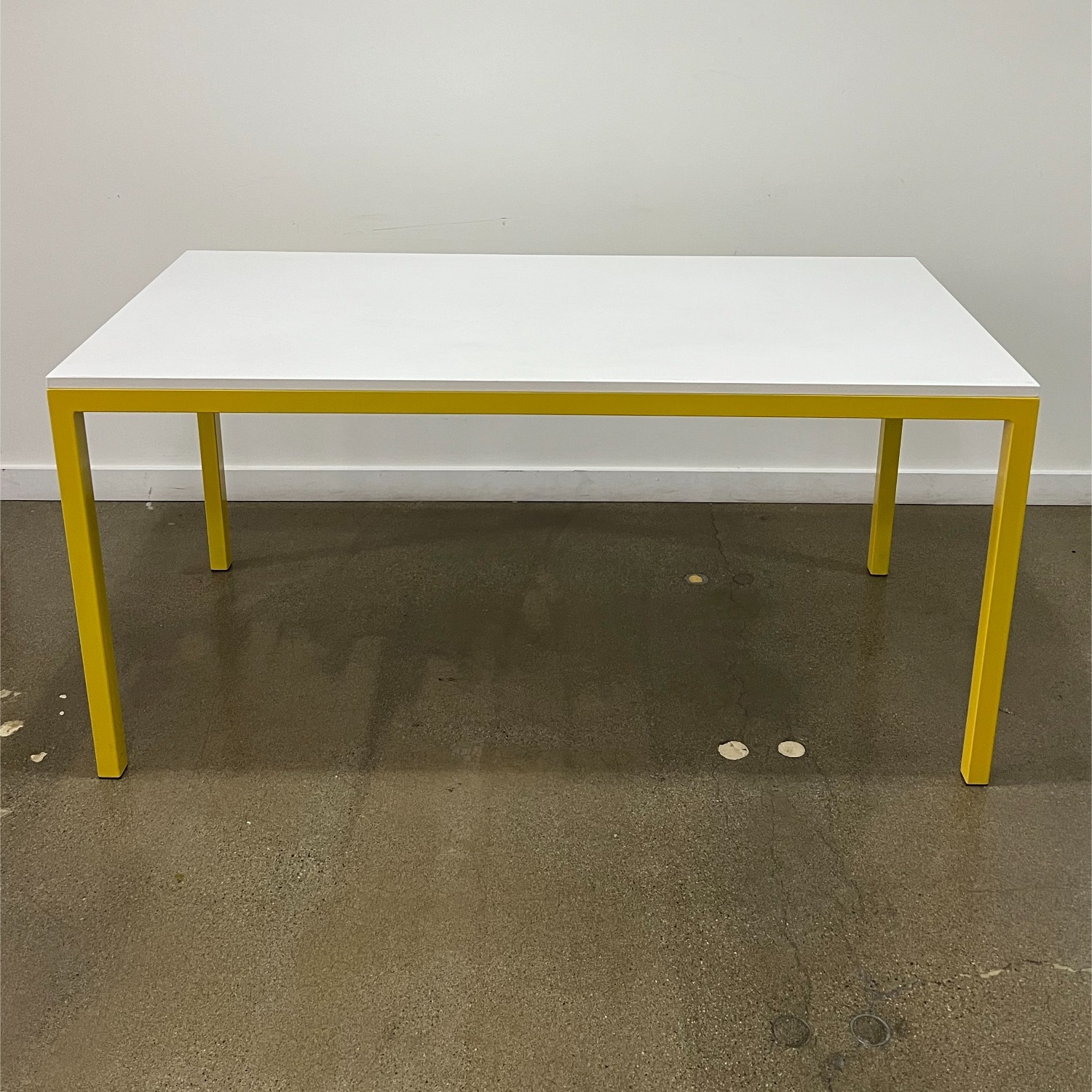 Room & Board Yellow Steel Dining Table - image-2