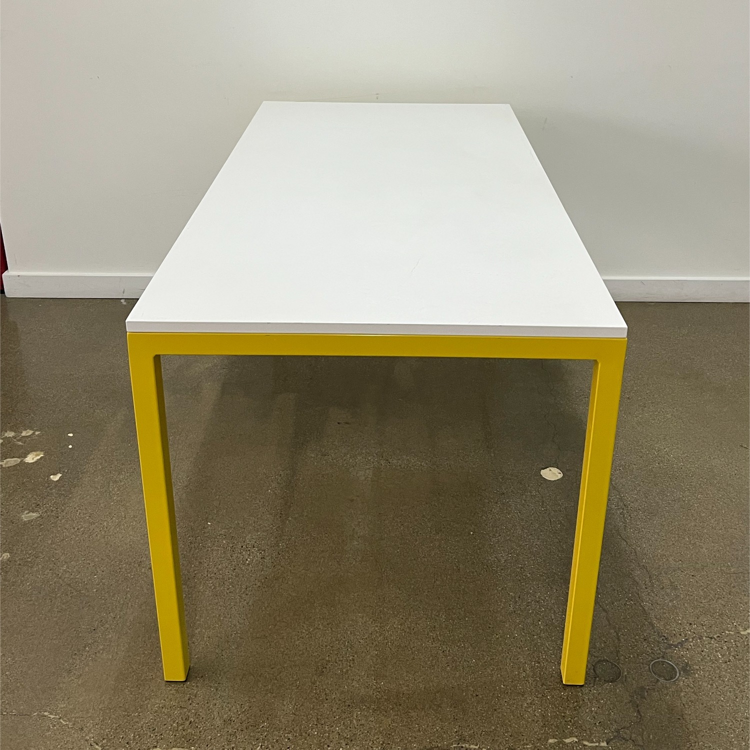 Room & Board Yellow Steel Dining Table - image-3