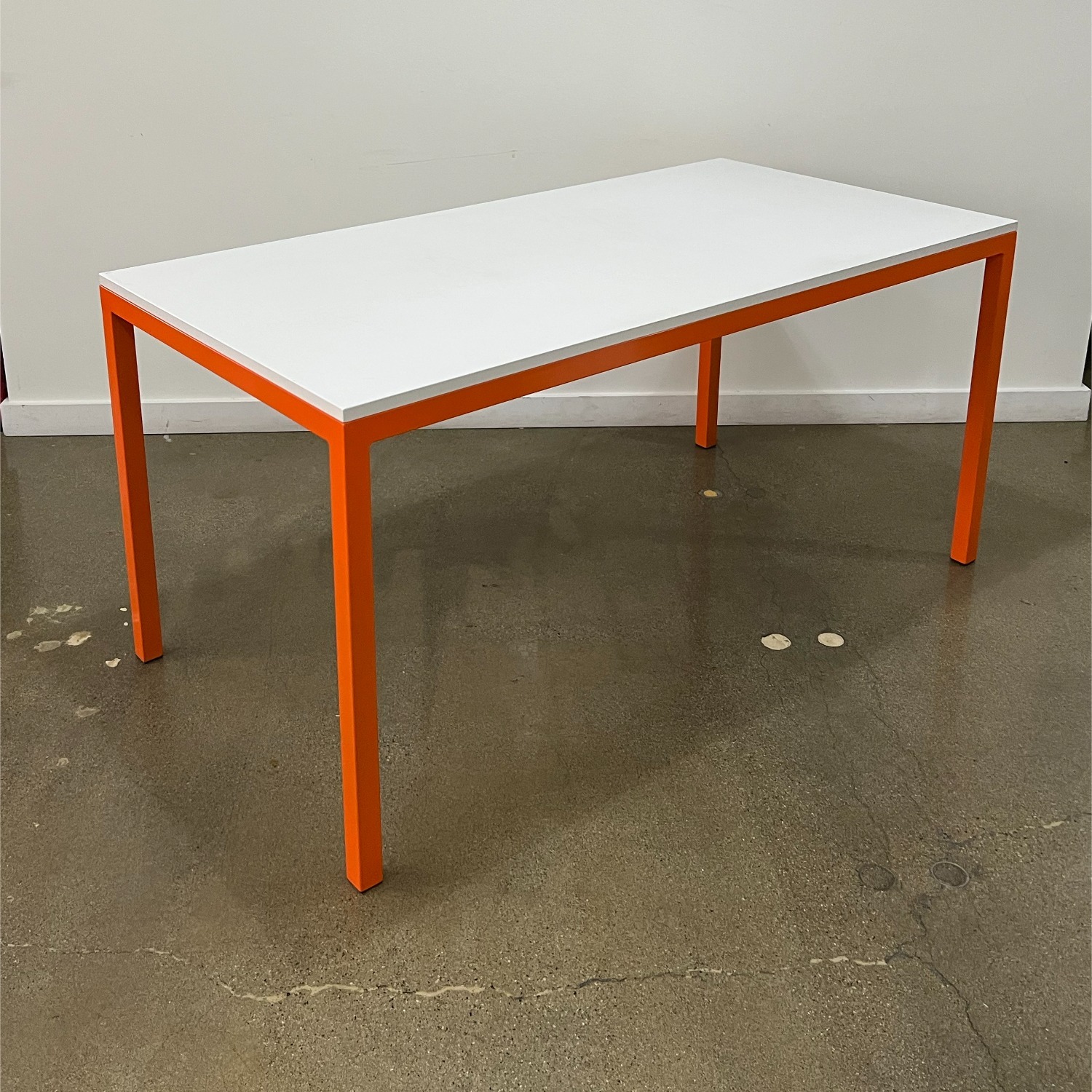 Room & Board PRATT Orange Steel Dining Table - image-1