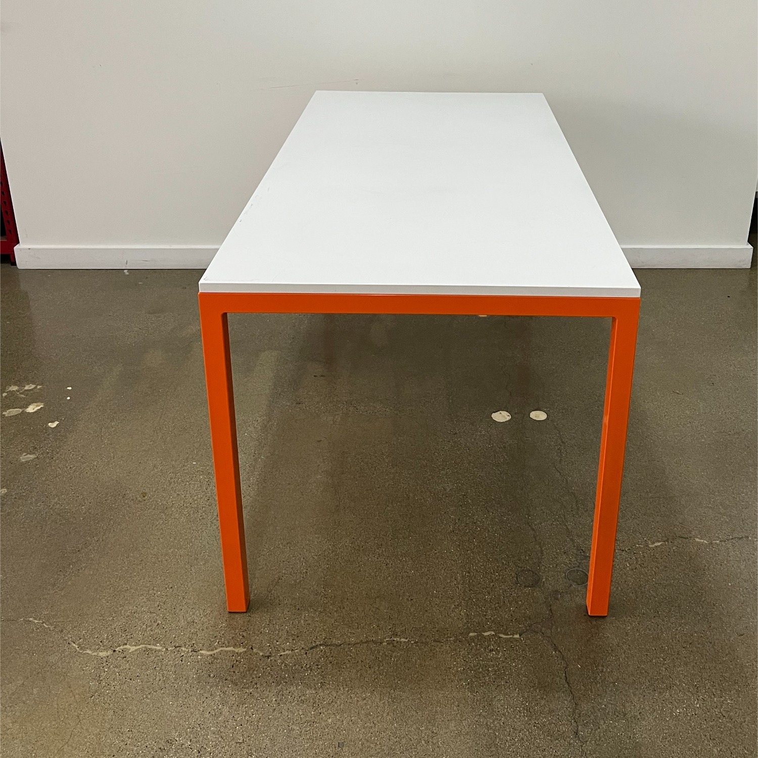 Room & Board PRATT Orange Steel Dining Table - image-3