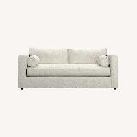 Crate & Barrel Aris White 3+ Seater Sofa