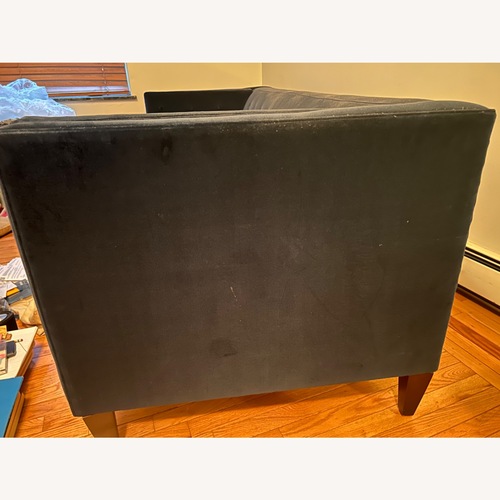 Used Crate & Barrel Aiden Velvet 3+ Seater Sofa for sale on AptDeco