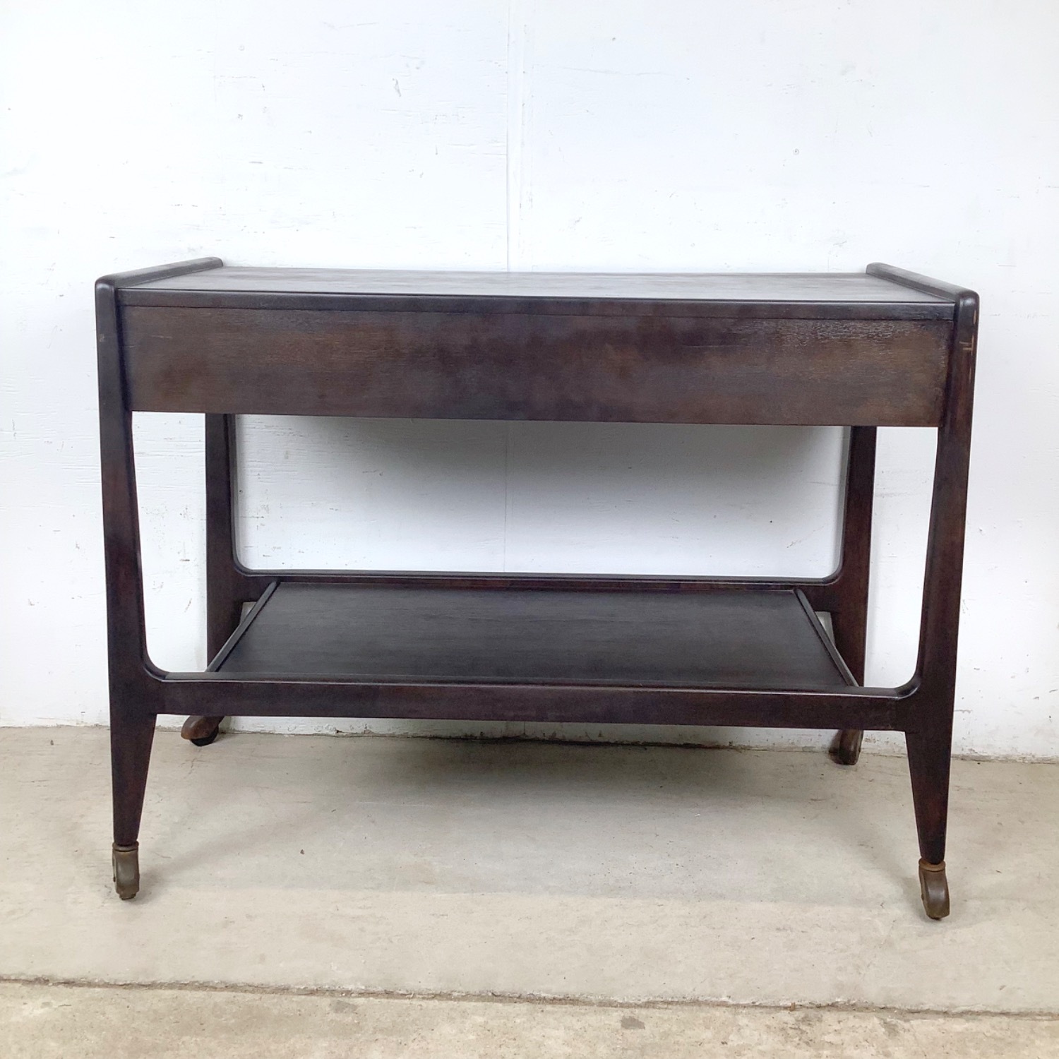 Mid-Century Mt. Airy "Facade" Bar or Serving Cart - image-16
