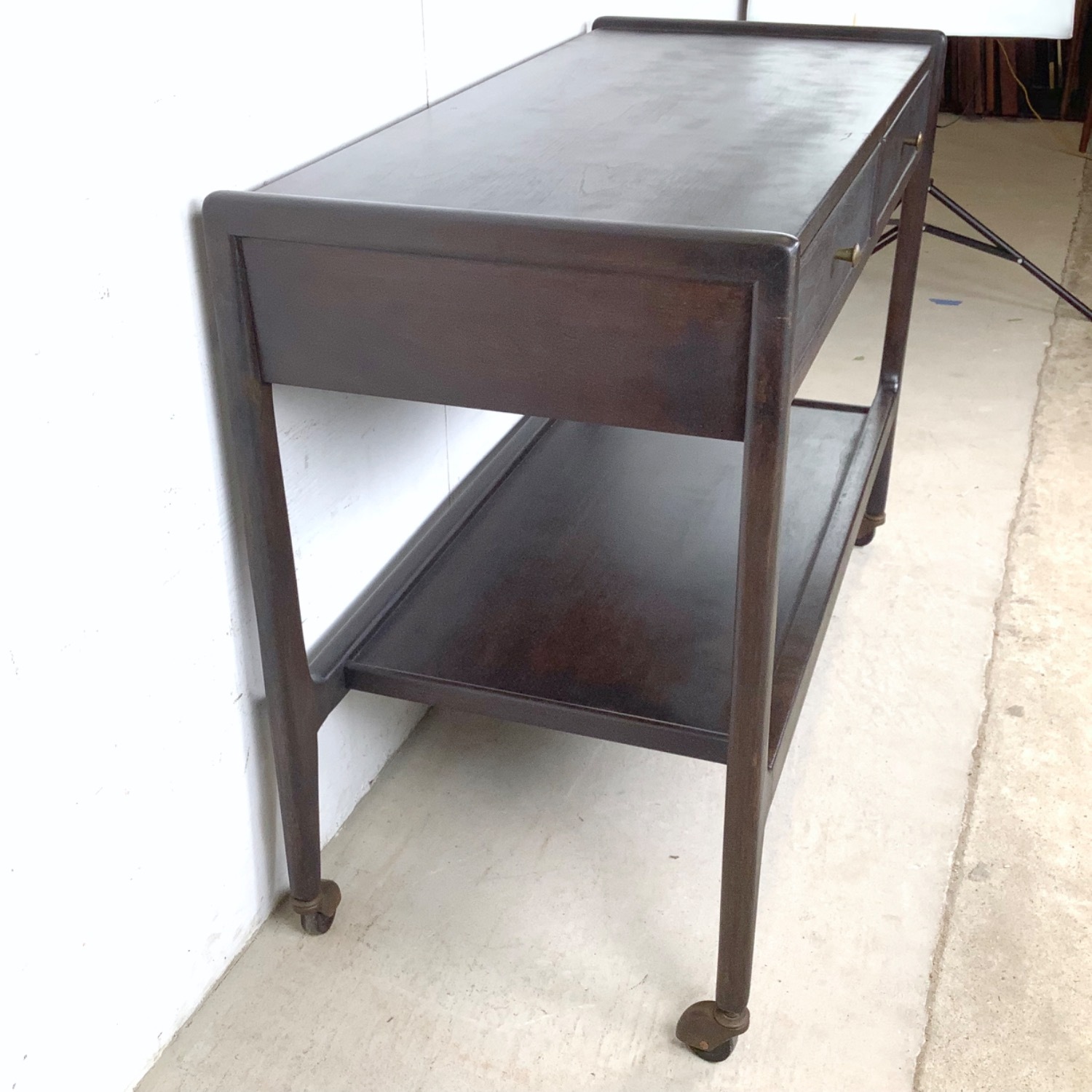 Mid-Century Mt. Airy "Facade" Bar or Serving Cart - image-4
