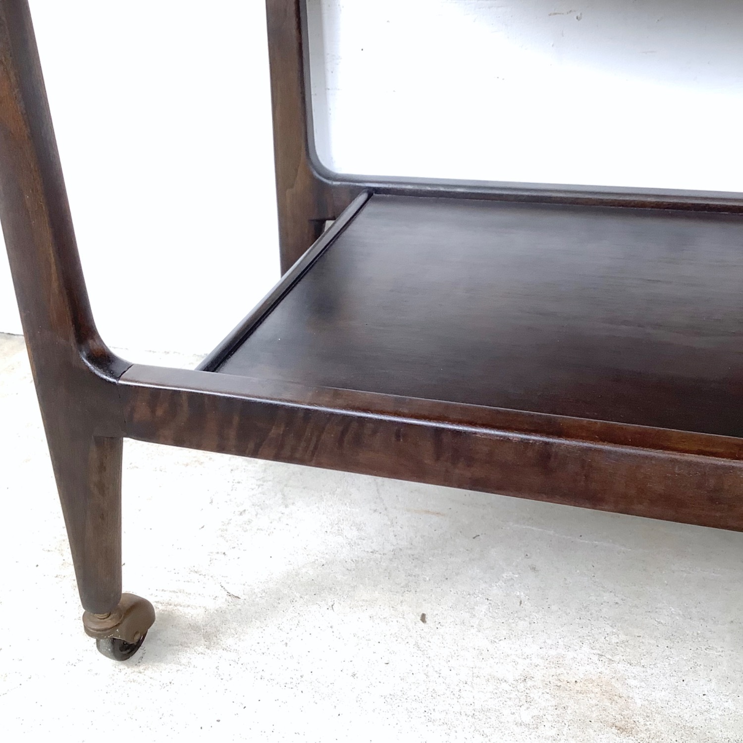 Mid-Century Mt. Airy "Facade" Bar or Serving Cart - image-9