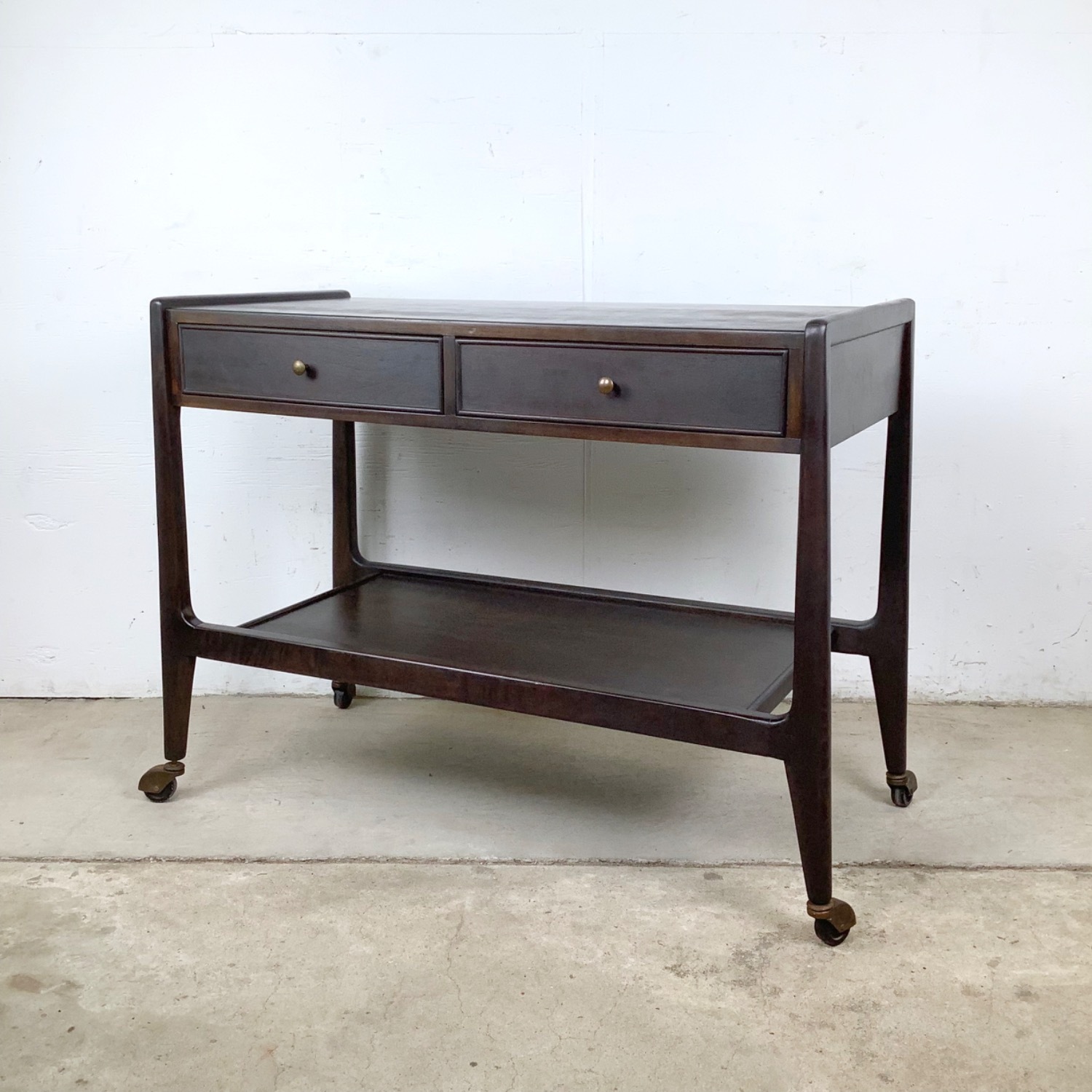 Mid-Century Mt. Airy "Facade" Bar or Serving Cart - image-15