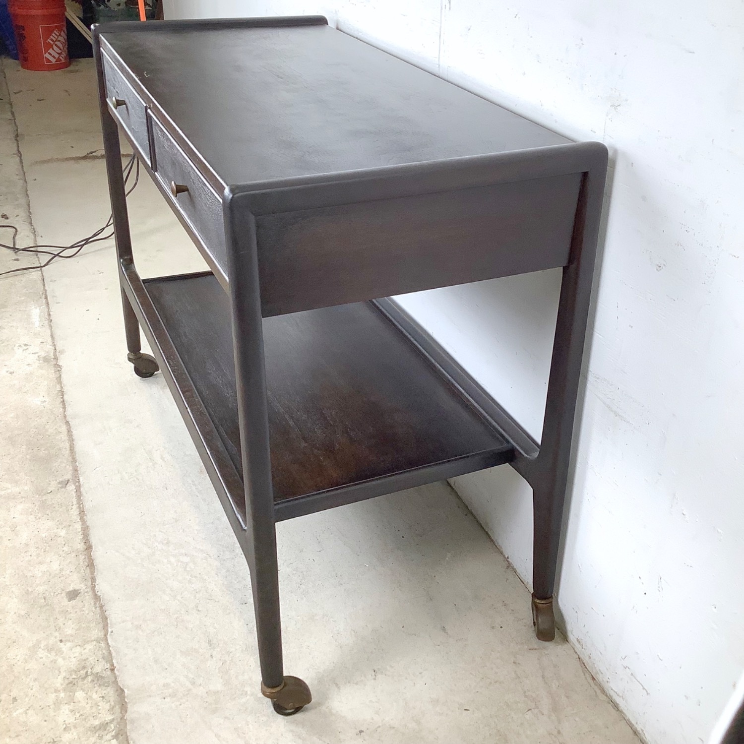 Mid-Century Mt. Airy "Facade" Bar or Serving Cart - image-5