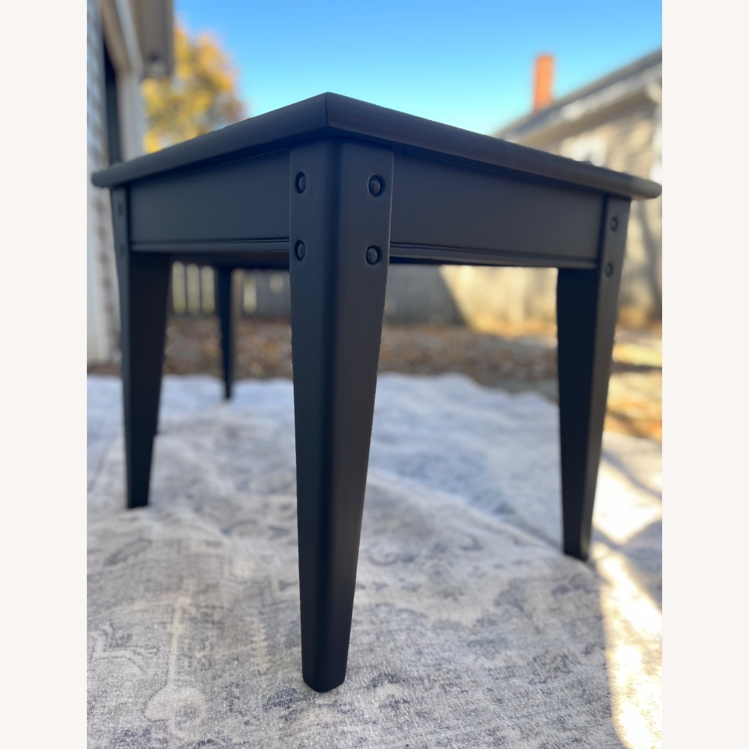 Black Wood Side Tables - image-5