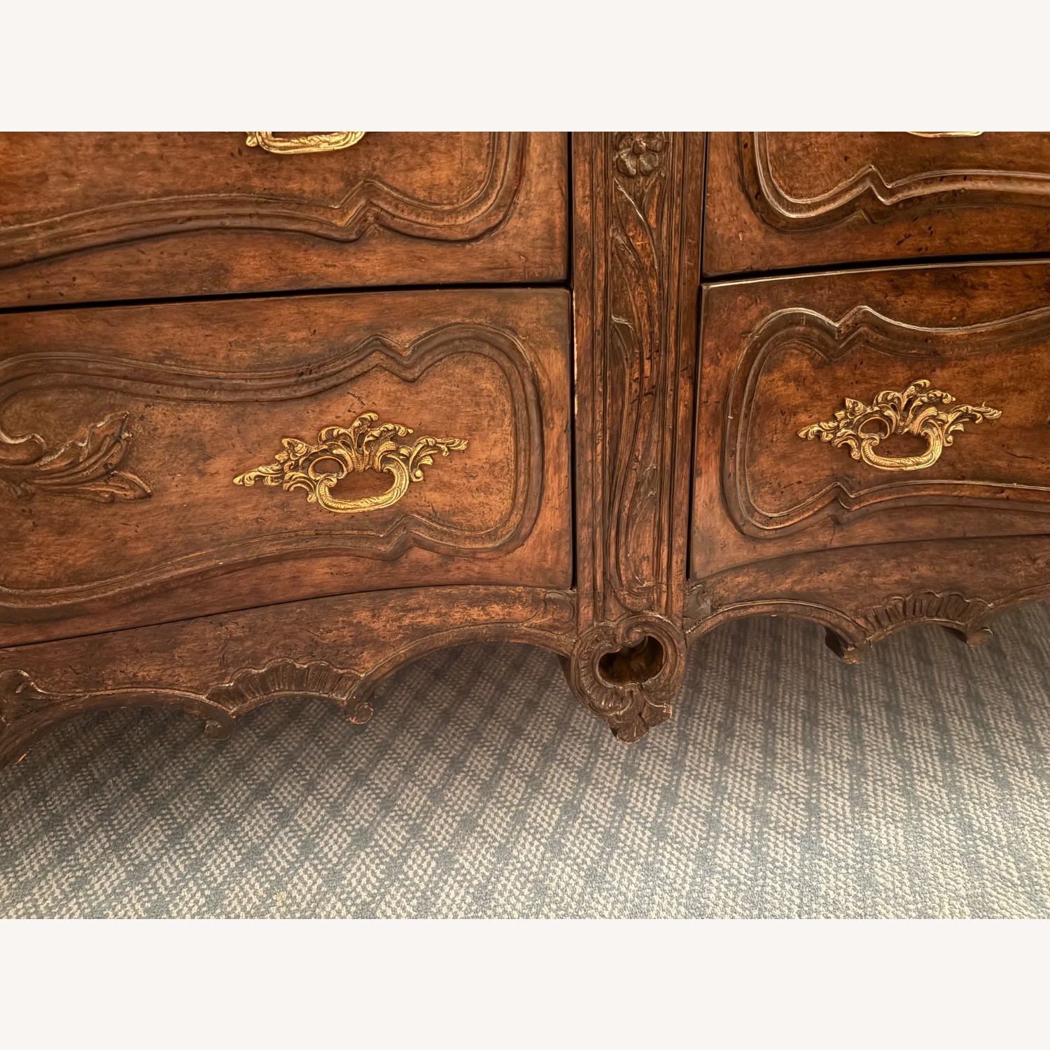 Louis Mittman Carved Walnut Dresser - image-6