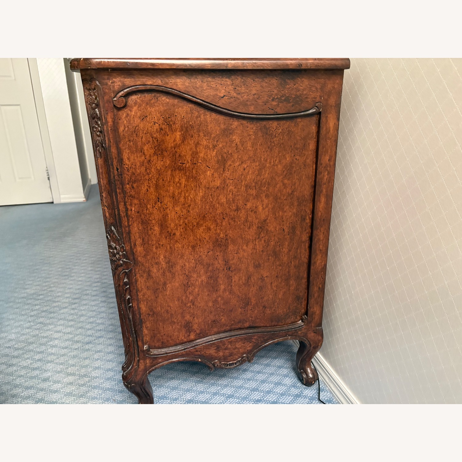 Louis Mittman Carved Walnut Dresser - image-9