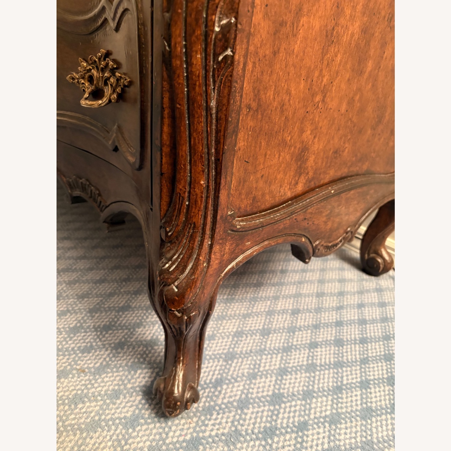 Louis Mittman Carved Walnut Dresser - image-10