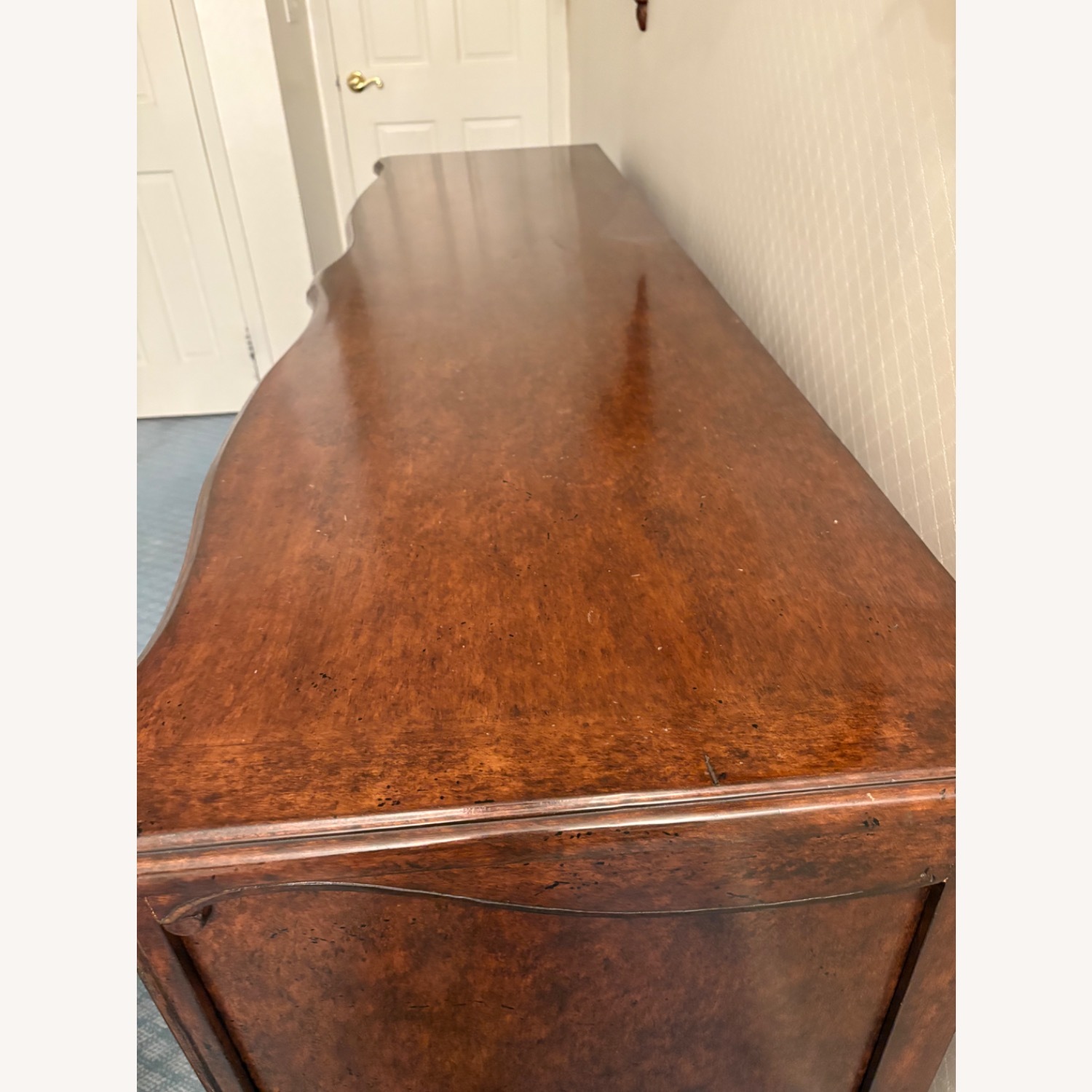 Louis Mittman Carved Walnut Dresser - image-13
