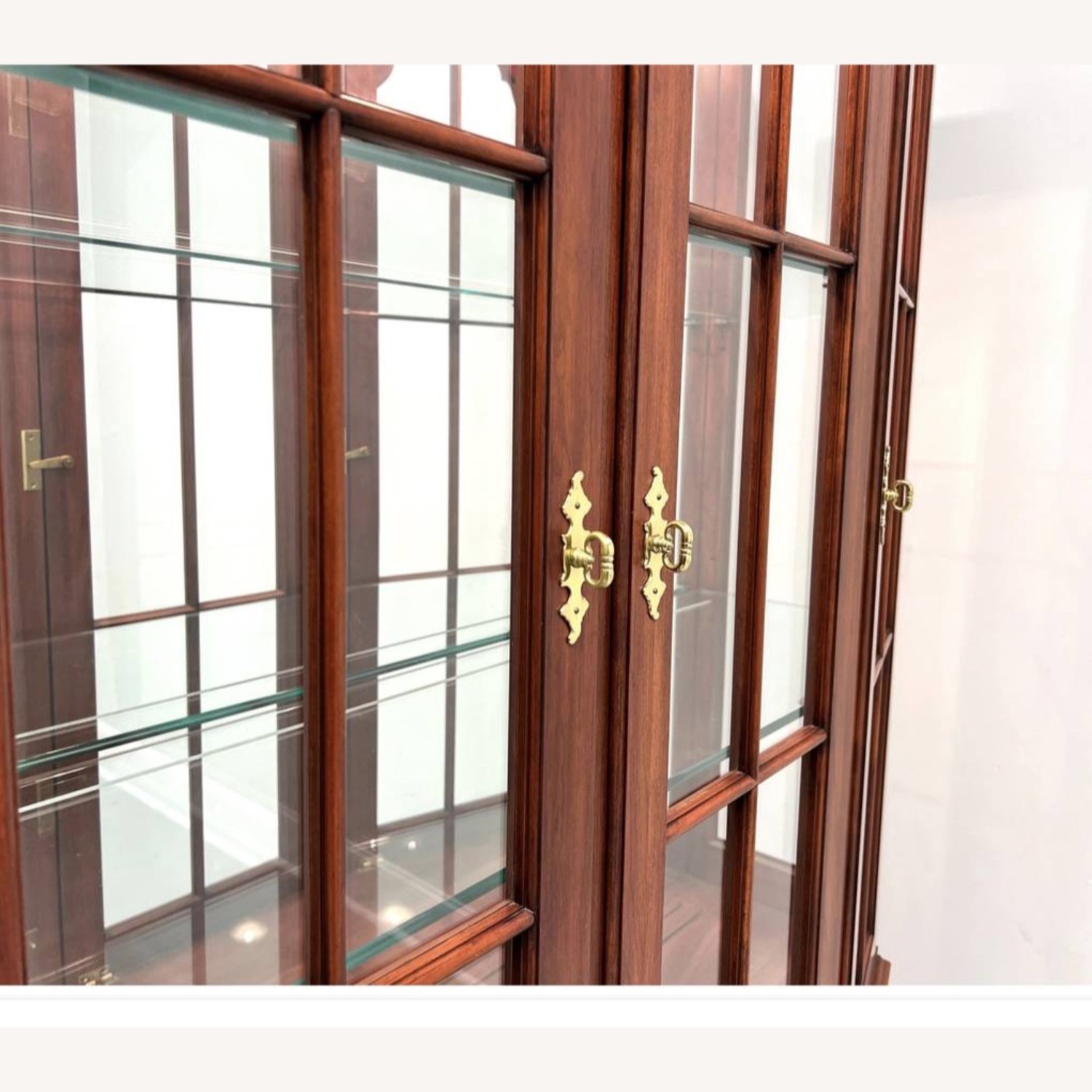 Elegant Henkel Harris Wild Black Cherry Breakfront - image-5