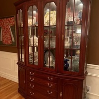 Elegant Henkel Harris Wild Black Cherry Breakfront