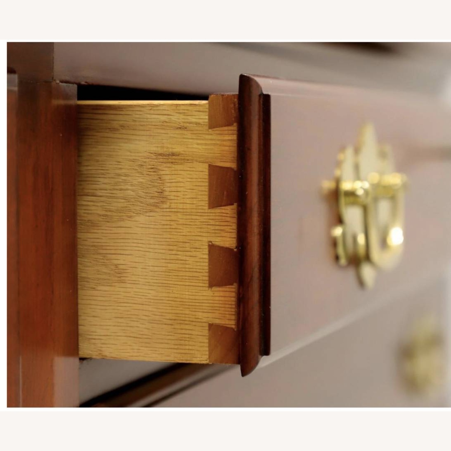 Elegant Henkel Harris Wild Black Cherry Breakfront - image-7