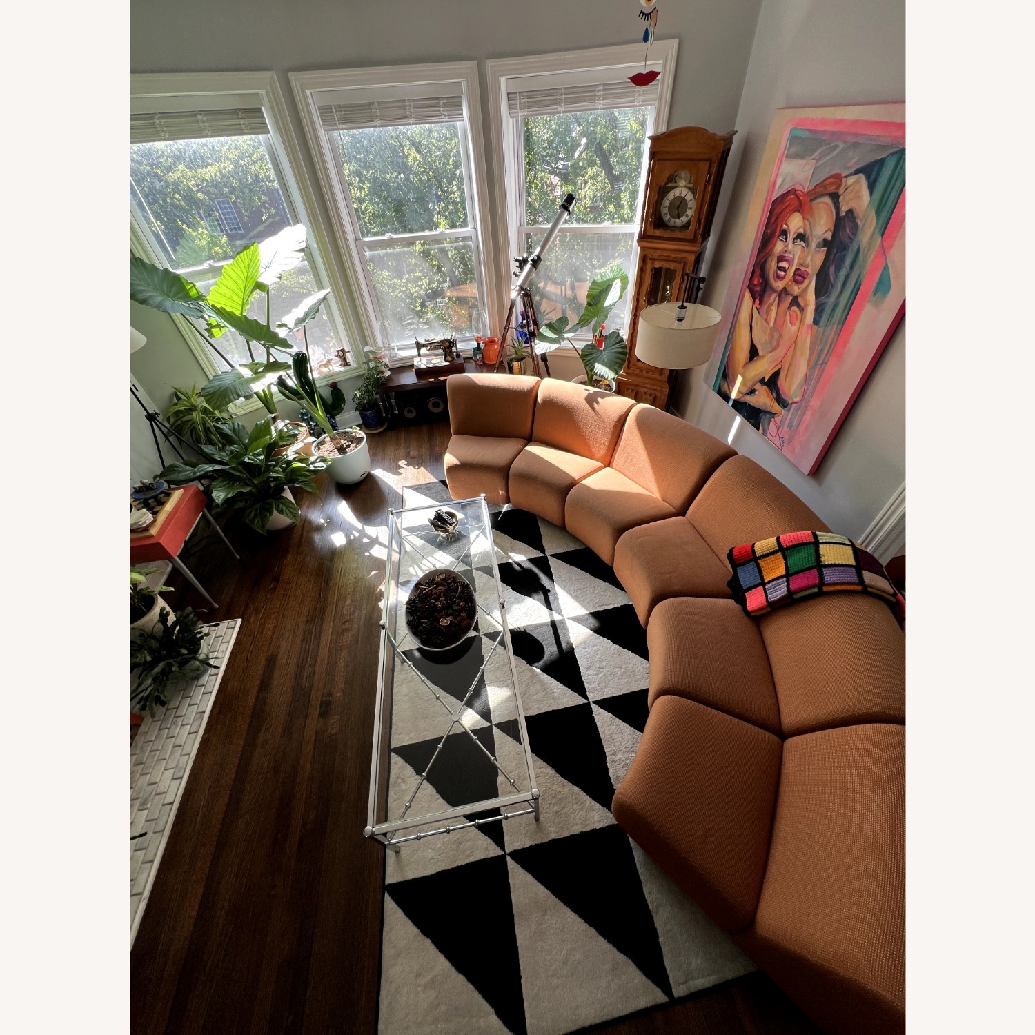 1970s Italian Tappo 6 Piece Modular Sofa  - image-2