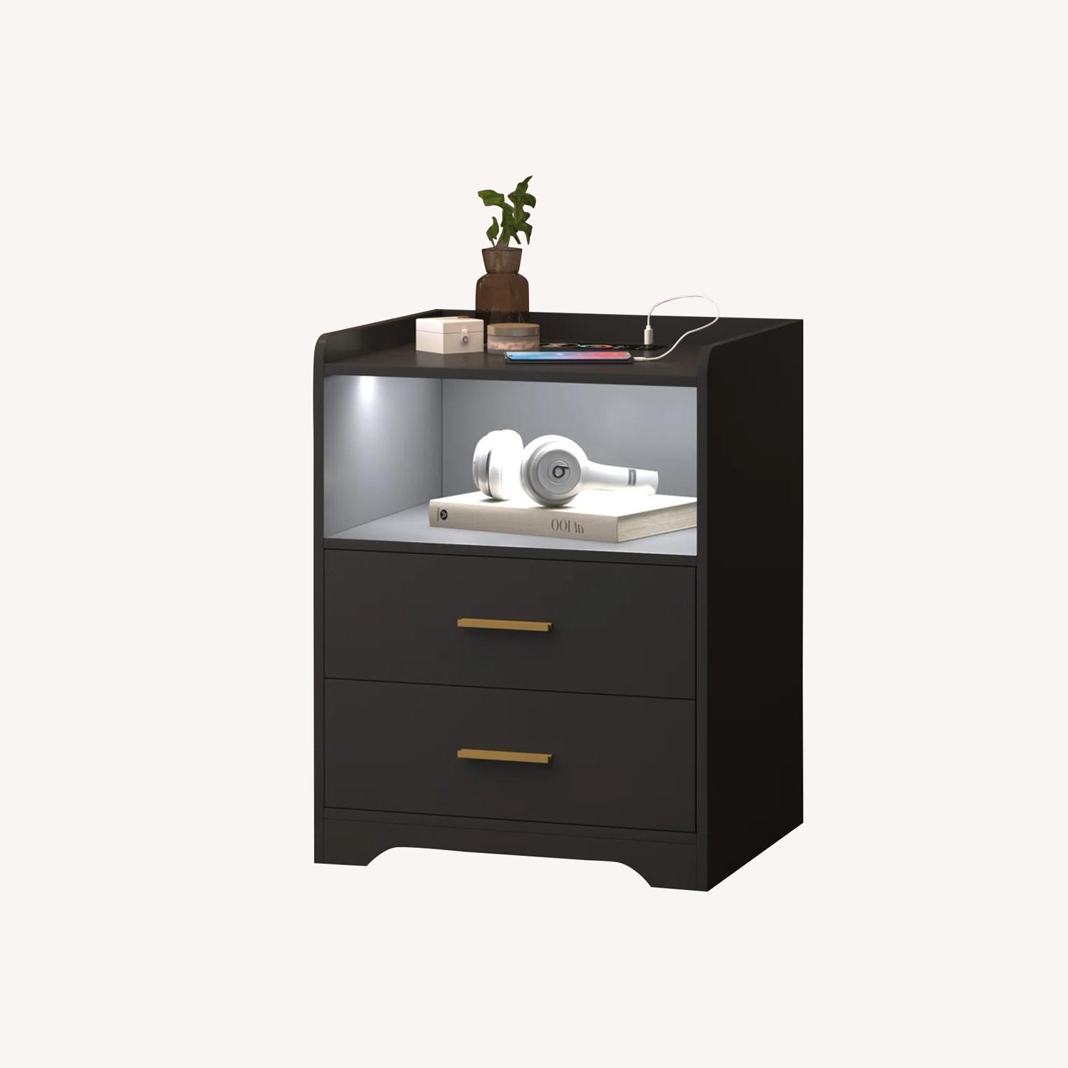 Wayfair Nightstand with Light Sensor  - image-0