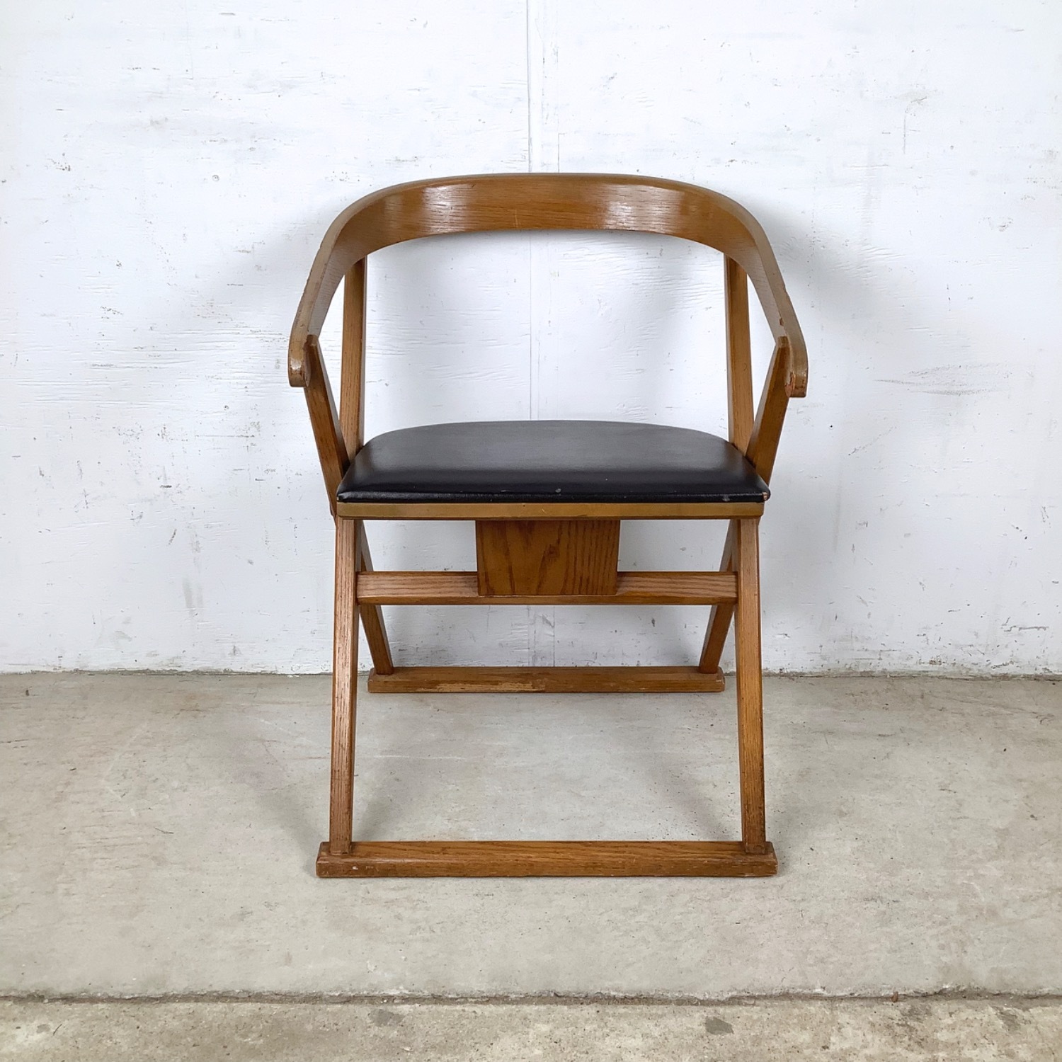 Drexel Vintage Campaign Chair, Rounded Back - image-2