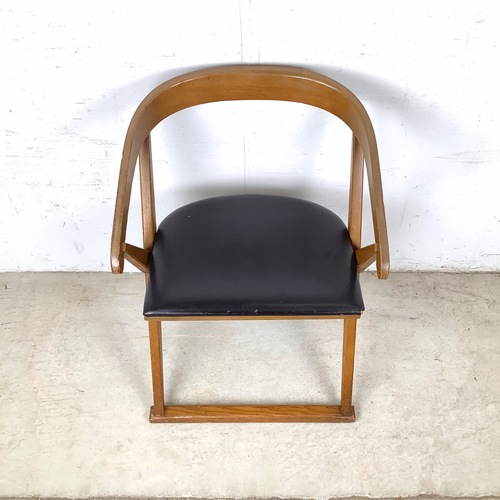 Used Drexel Vintage Campaign Chair, Rounded Back for sale on AptDeco
