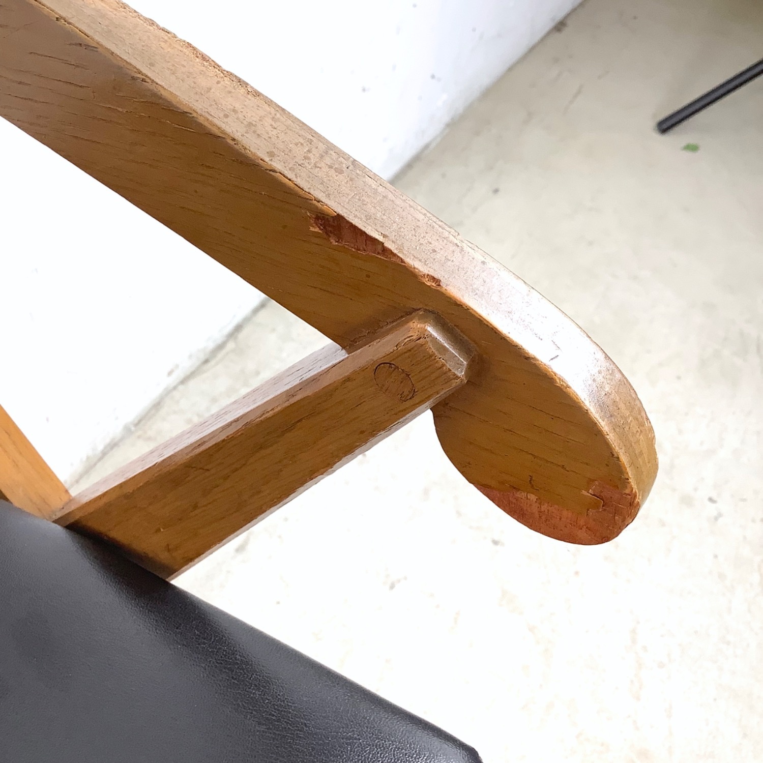 Drexel Vintage Campaign Chair, Rounded Back - image-10