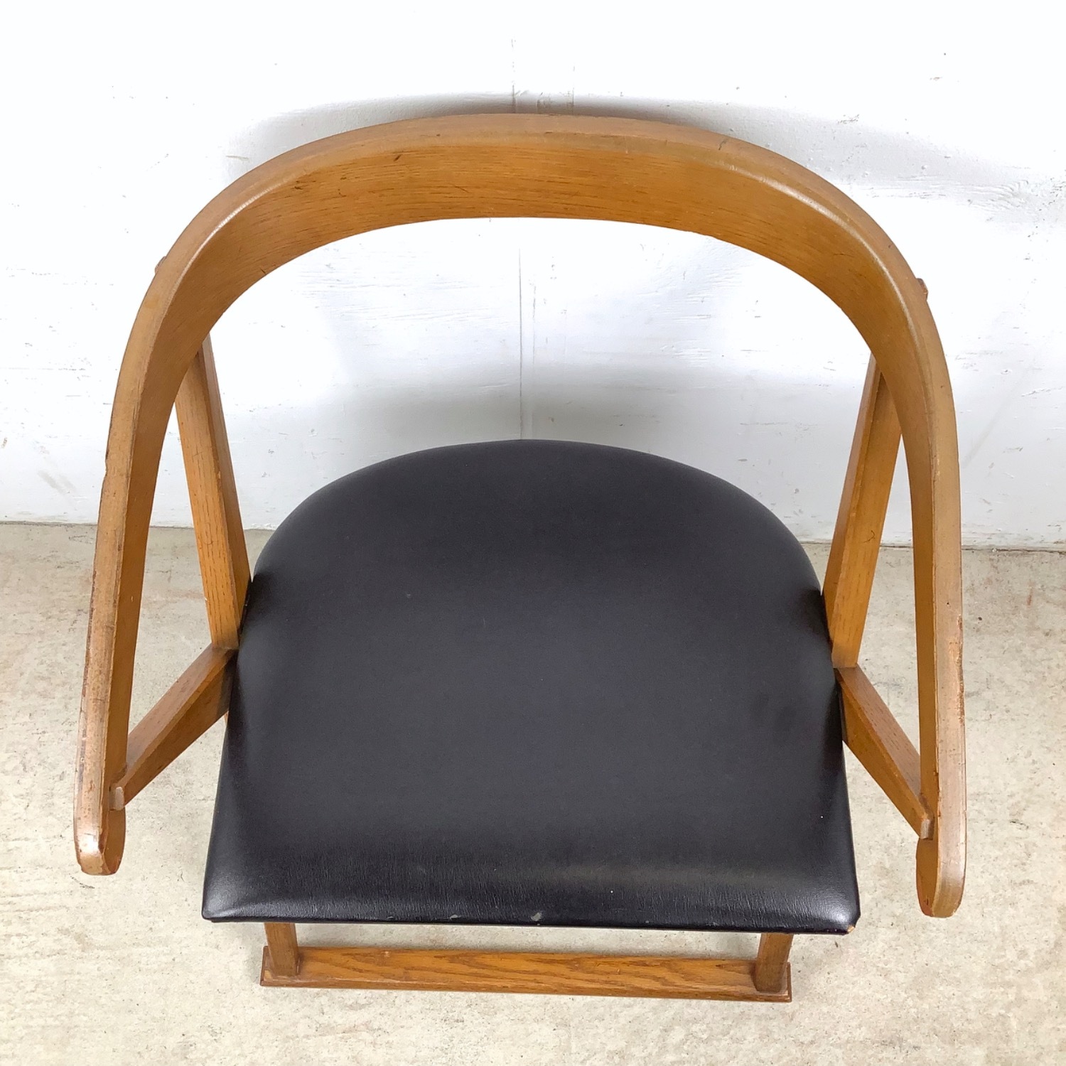 Drexel Vintage Campaign Chair, Rounded Back - image-3